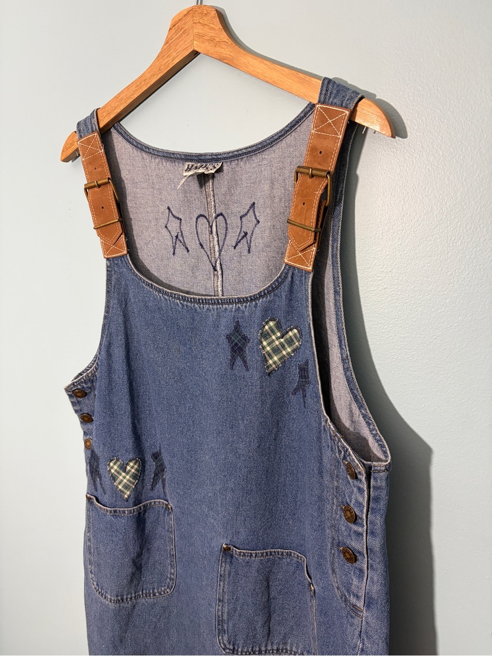 Denim Overall Dress